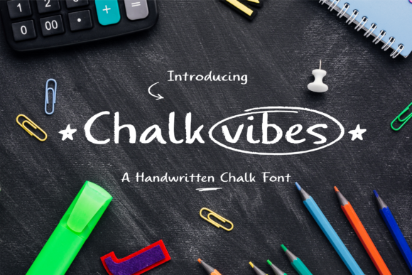 Chalkvibes: The Handwritten Chalk Font Worth Adding to Your Collection