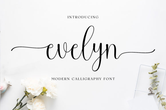 Evelyn Script Font β Elegant Typography for Creative Projects
