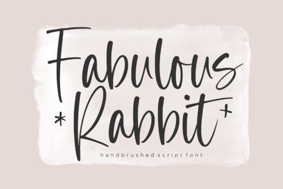 Fabulous Rabbit Handbrushed Script by Balpirick Studio