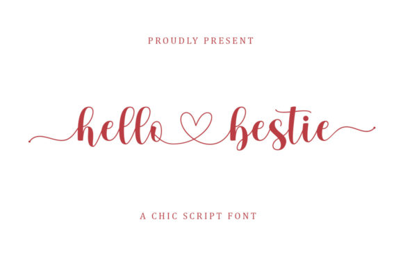 Hello Bestie Font – A Script Typeface Worth Adding to Your Collection
